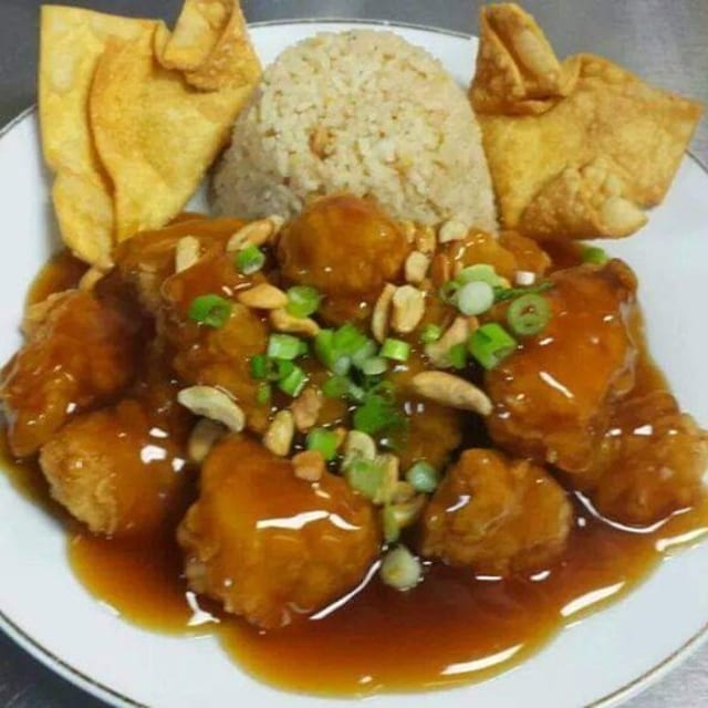 Cashew Chicken.