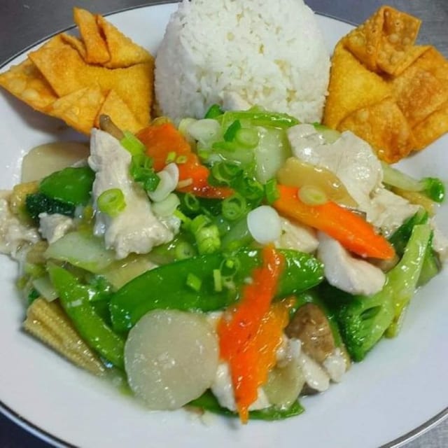 Moo Goo Gai Pan.