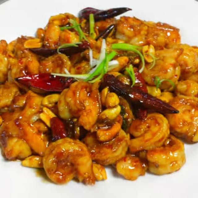 Kung Pao Shrimp.