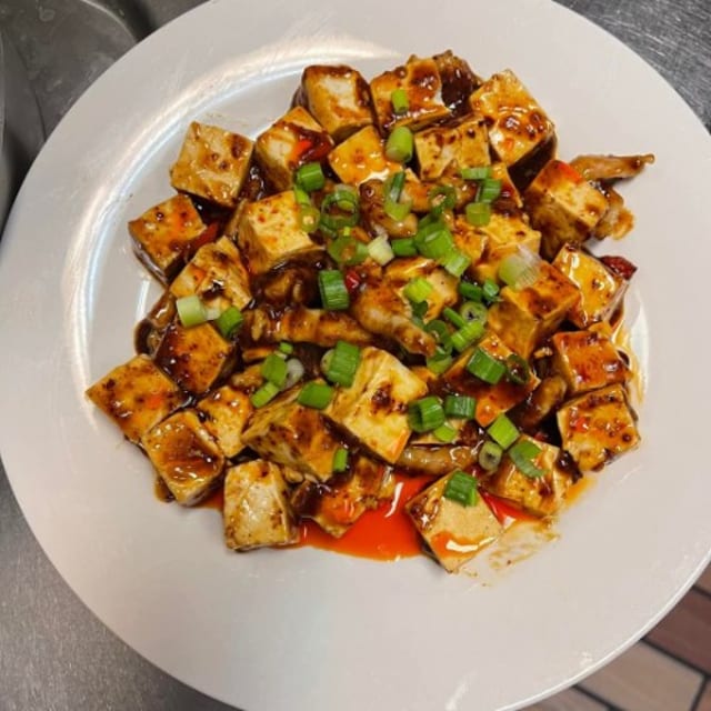 Sichuan Style Spicy Tofu.