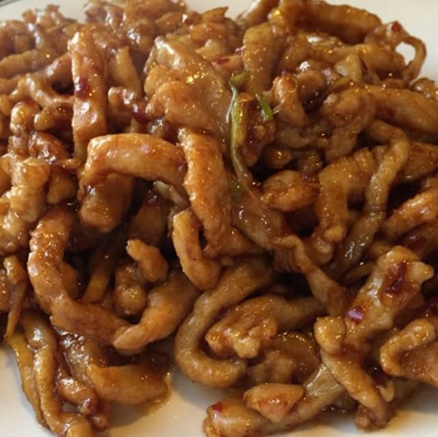 Shredded Pork with Yu-Shiang Sauce.